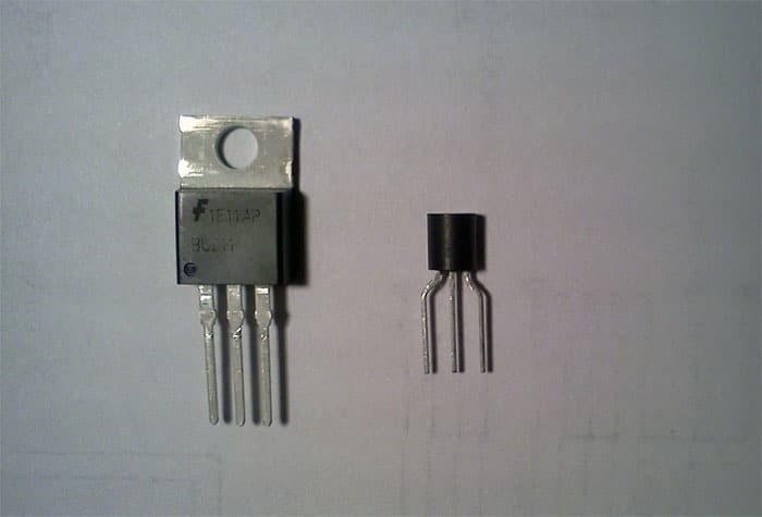 npn bipolar transistor symbol