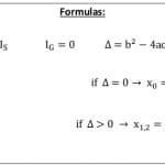 Field Effect Transistor formulas 1
