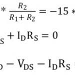 Field Effect Transistor task formulas 31