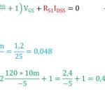 Field Effect Transistor task formulas 63