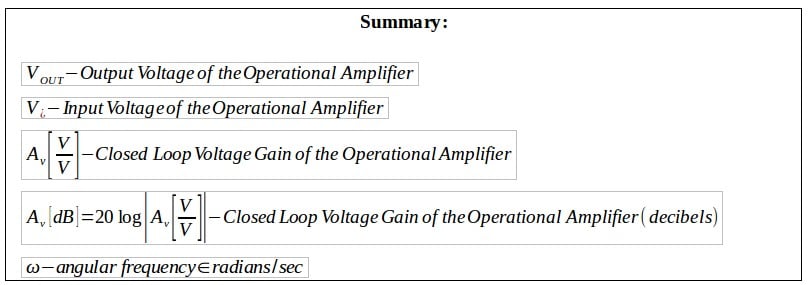 active filters summary 8