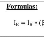 bipolar transistor formulas 1