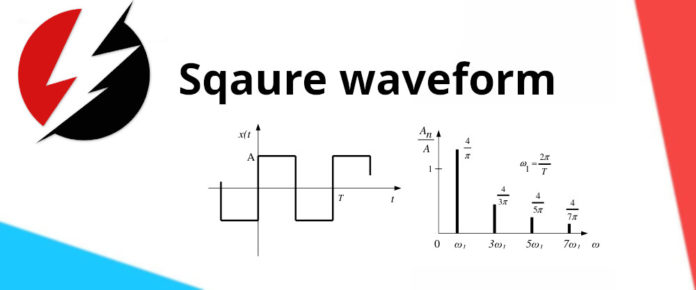 square waveform logo